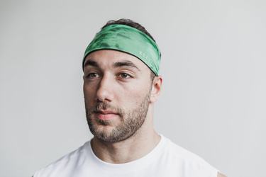 Nobull Headband 4" Tie-Dye Women's Headband Green | Australia (ST0871)